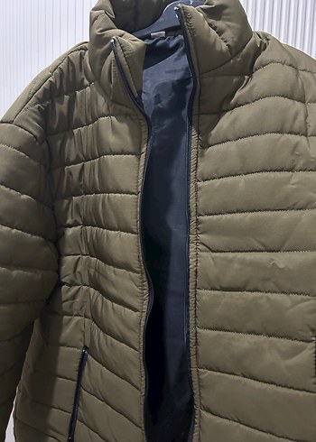 Kahverengi Parlak erkek Kışlık Ceket - Görsel 2