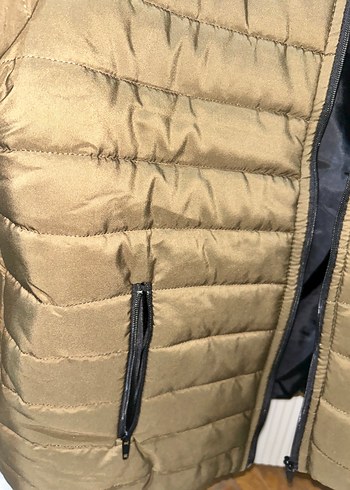 Kahverengi Parlak erkek Kışlık Ceket - Görsel 4