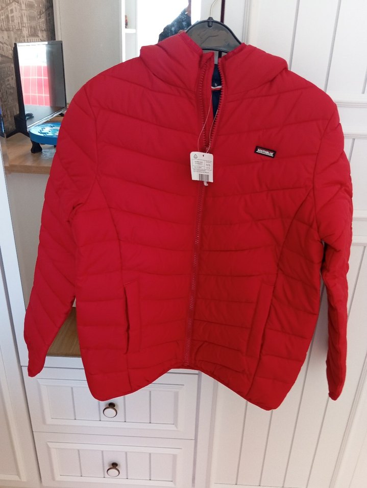 Parlak Kırmızı Erkek Çocuk Fermuarlı Mont - Görsel 5