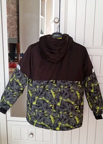 Erkek Çocuk Siyah Desenli Fermuarlı mont - Görsel 19