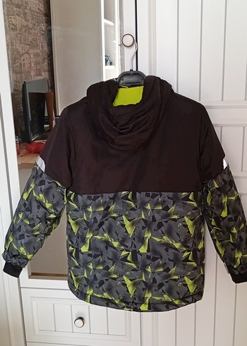 Erkek Çocuk Siyah Desenli Fermuarlı mont - Görsel 20