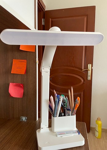 Beyaz Masaüstü LED Lamba - Görsel 2