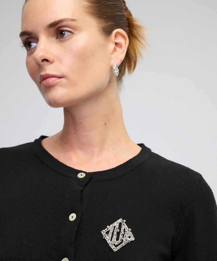 İpekyol kaşmir ve yün karışımlı triko hırka - Görsel 2