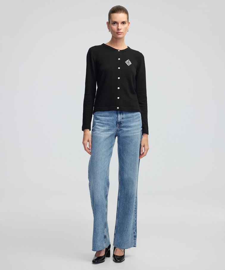 İpekyol kaşmir ve yün karışımlı triko hırka - Görsel 5