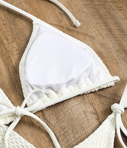 s Beden beyaz Renk Bikini set