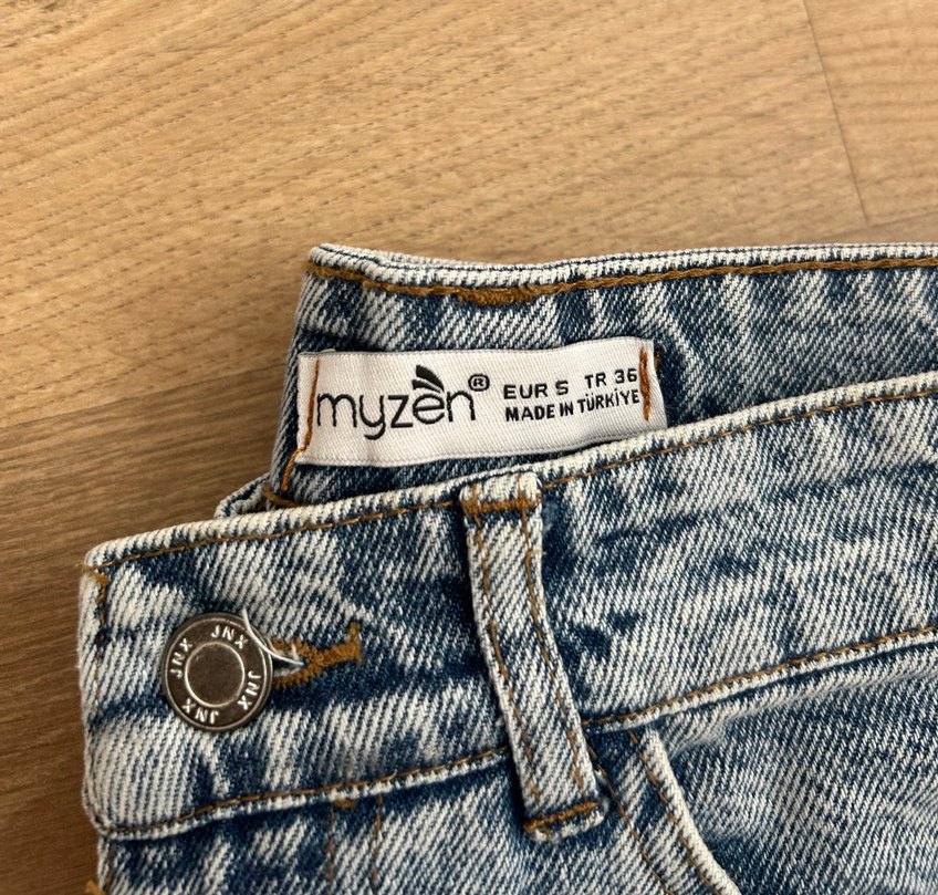 Boncuklu Kadın Denim Jean Pantolon - Görsel 2