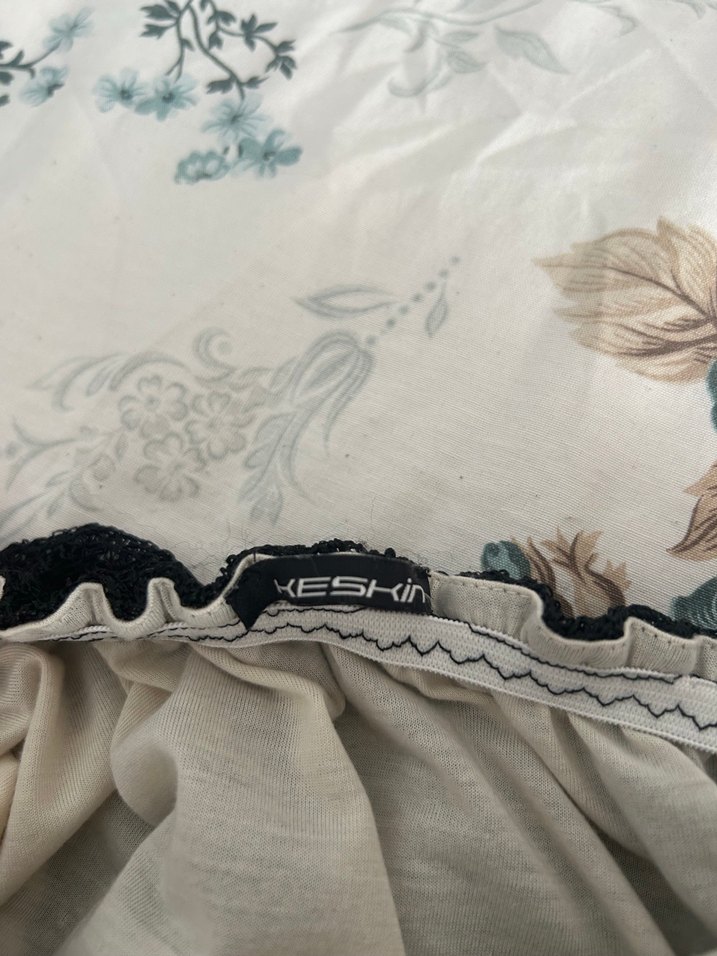 Dantel Detaylı Siyah Midi Etek - Görsel 3