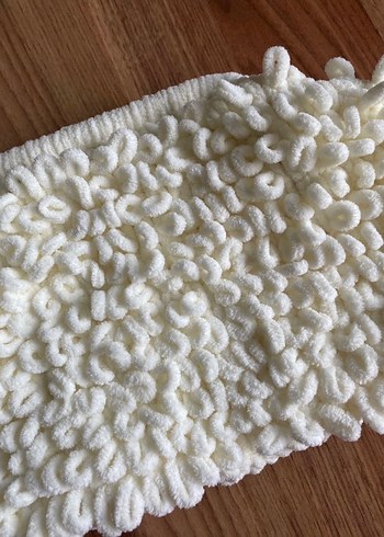 Beyaz Pastel El Çantası Astarlı - Görsel 4