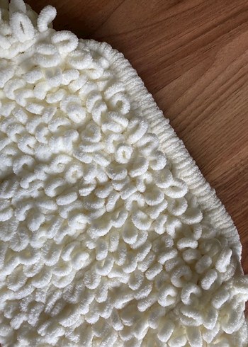 Beyaz Pastel El Çantası Astarlı - Görsel 7