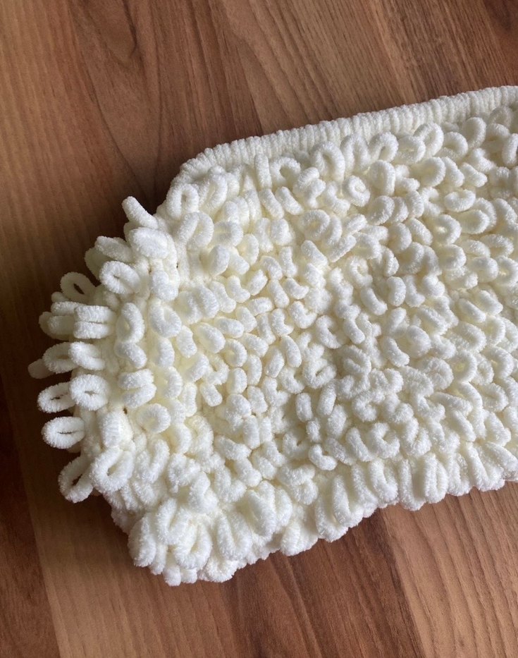 Beyaz Pastel El Çantası Astarlı - Görsel 2