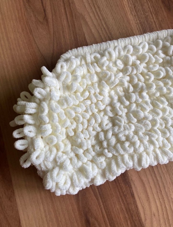 Beyaz Pastel El Çantası Astarlı - Görsel 3