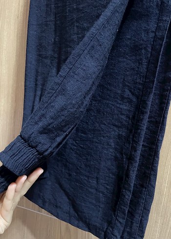 Kadın Siyah Keten Pantolon - Görsel 4