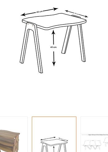 Orta sehpa - Görsel 3
