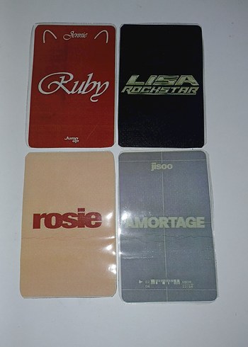 Blackpink solo fanmade photocard - Görsel 2