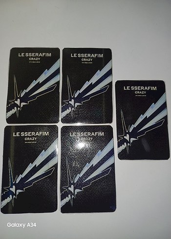 Le Sserafim photocard - Görsel 2