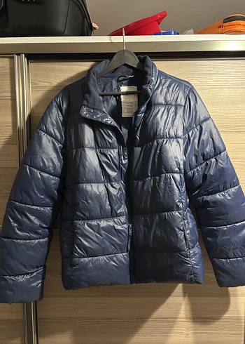 GAP Lacivert Kadın Şişme Mont - Görsel 2