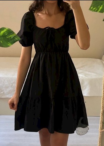 Siyah elbise - Görsel 2