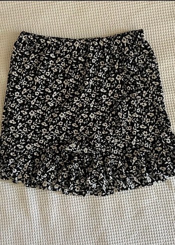 Desenli Mini şort etek - Görsel 3