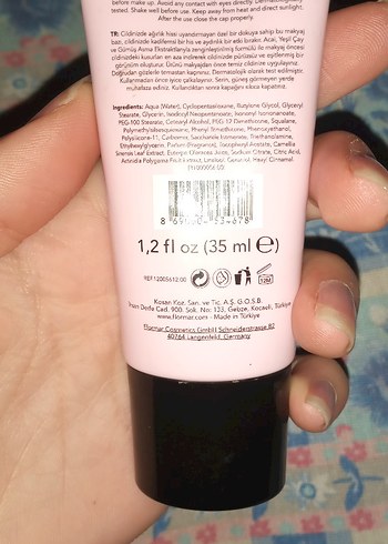 Flormar Işıltılı Makyaj Bazı - Açık Pembe - Görsel 2