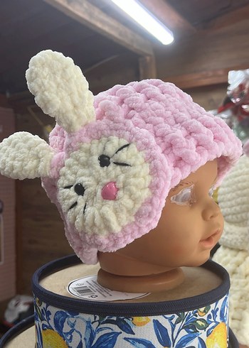 Pembe Tavşan Figürlü kulaklık - Görsel 2