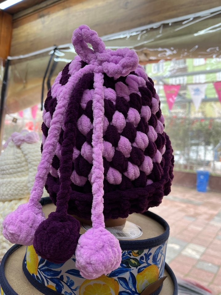 Ponponlu çocuk  Bere - Görsel 2