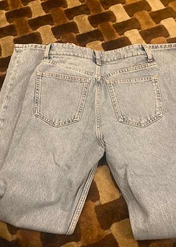 mango pantolon duz paca - Görsel 4