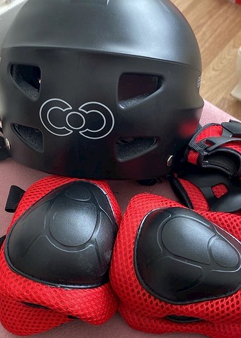 Kırmızı Kaykay/Paten/Bisiklet/Scooter Dizlik-Dirseklik Seti - Görsel 5