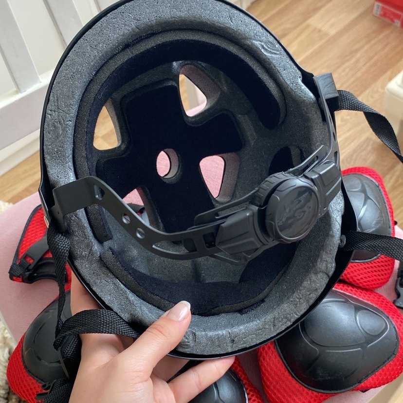 Kırmızı Kaykay/Paten/Bisiklet/Scooter Dizlik-Dirseklik Seti - Görsel 3