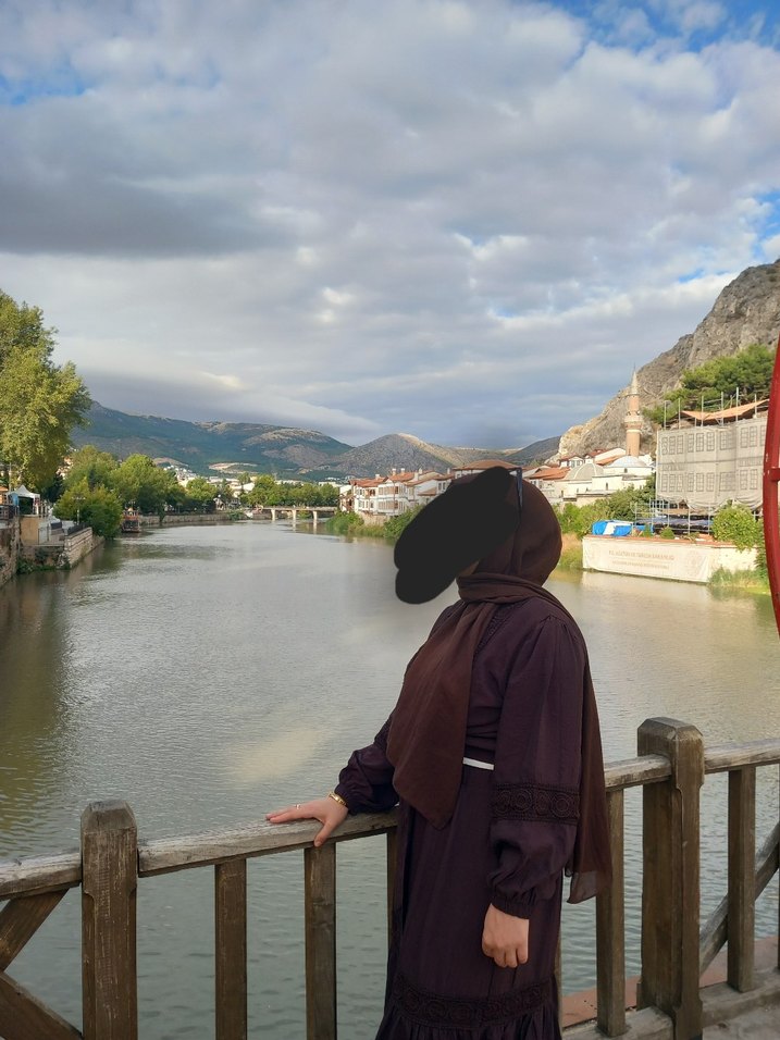 Dantel Detaylı Kahverengi Etekli Takım - Görsel 2