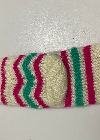 Tiftik örgü çocuk çorap - Görsel 2