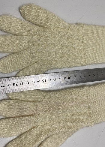 Tiftik Kadın Örgü Eldiven - Görsel 2