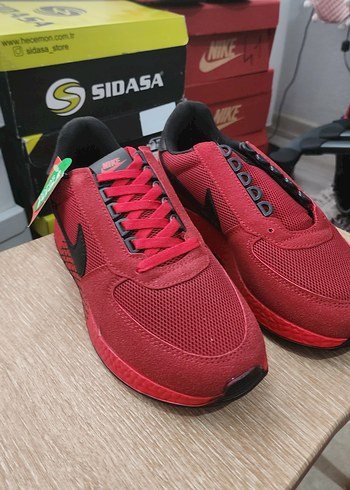 Kırmızı Erkek Spor Ayakkabı  40-41-42 numaraları mevcut - Görsel 5
