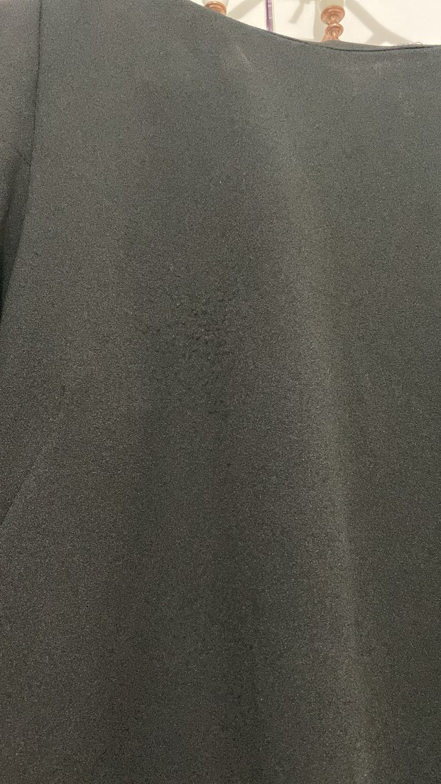 Uzun Siyah Gotik Kadın Abiye Elbise - Görsel 2