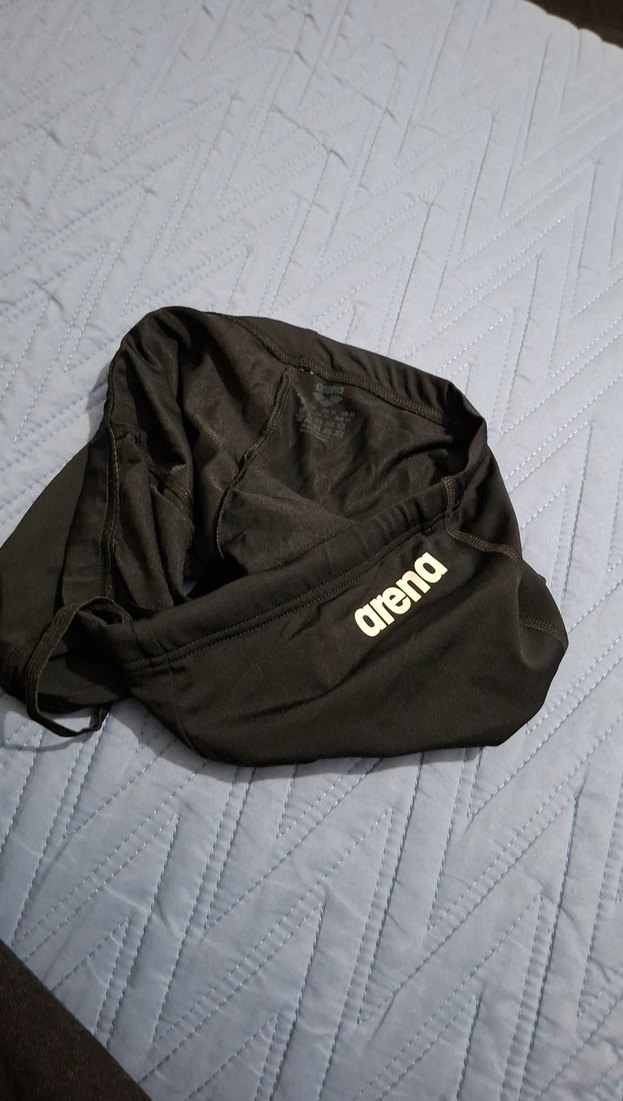 Erkek Siyah Fitted Yüzme Şortu - Görsel 4