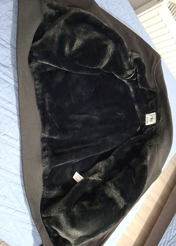 Siyah Fermuarlı Ceket - Görsel 2