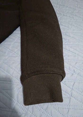 Siyah Fermuarlı Ceket - Görsel 7