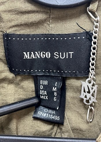 mango yeşil gömlek - Görsel 4