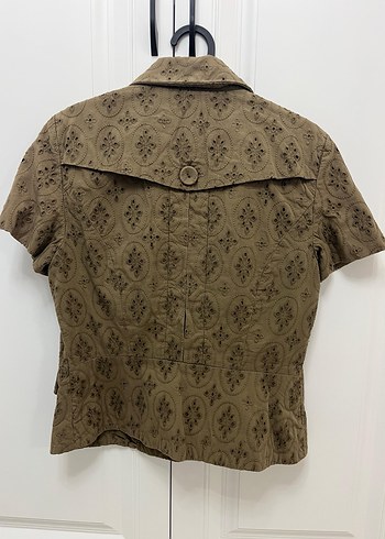 mango yeşil gömlek - Görsel 3