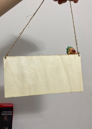 Ahşap "Bedroom" yazılı minecraft ürün - Görsel 2