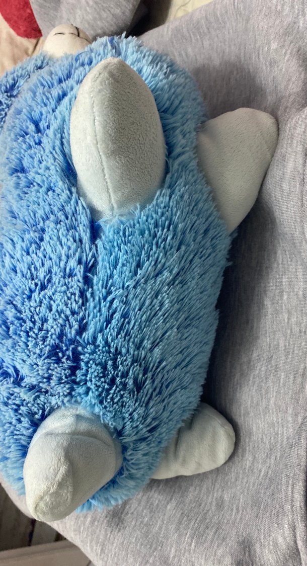 Mavi ve Gri Peluş Oyuncak lama - Görsel 4