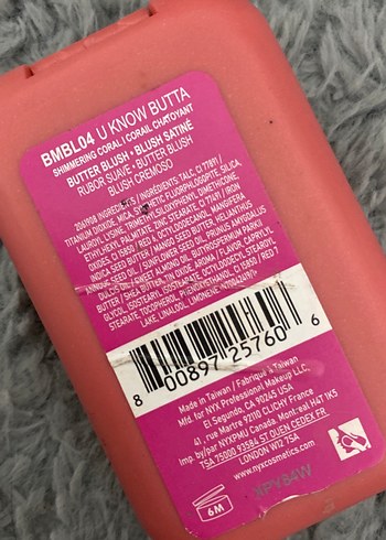 nyx allık orjinal - Görsel 5