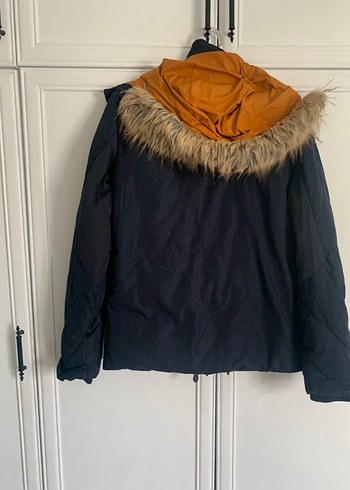 Erkek Çocuk Lacivert Fermuarlı Streetwear Kaban - Görsel 2