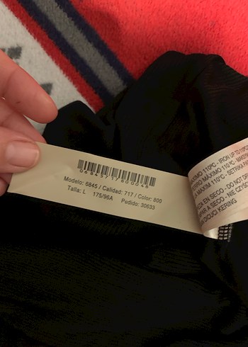 Siyah V Yaka Uzun Kollu Hamile Tuniği - Görsel 3