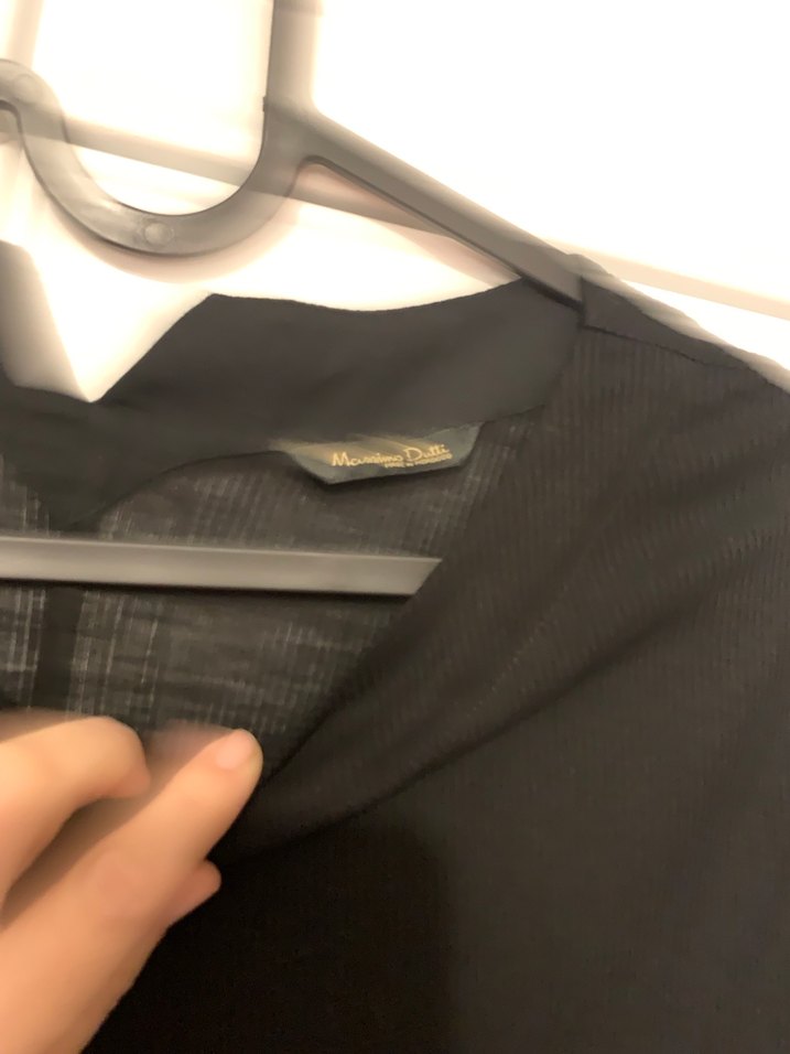 Siyah V Yaka Uzun Kollu Hamile Tuniği - Görsel 2