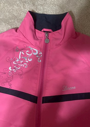 Kadın Pembe Fermuarlı Sweatshirt ve Eşofman - Görsel 3