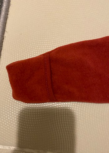 Kırmızı Fermuarlı Bebek Tulumu - Görsel 4