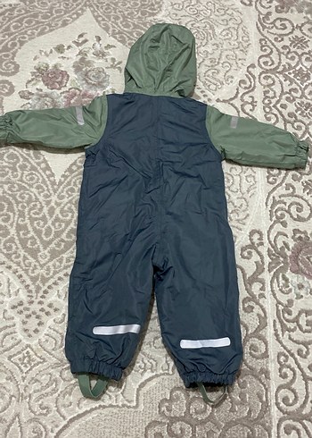 Gri Fermuarlı Bebek Erkek Tulumu - Görsel 5