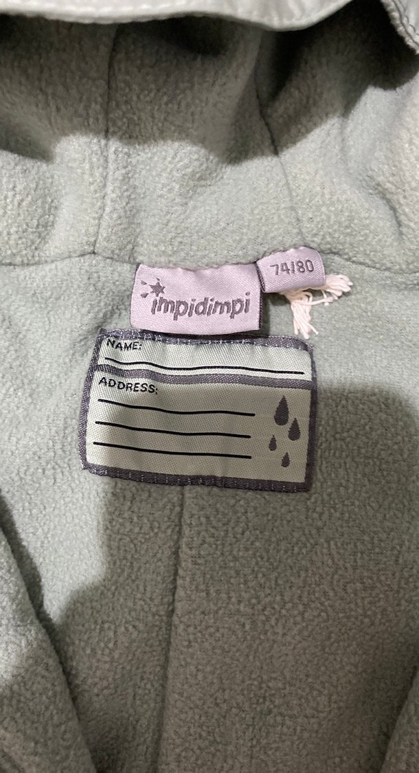 Gri Fermuarlı Bebek Erkek Tulumu - Görsel 2