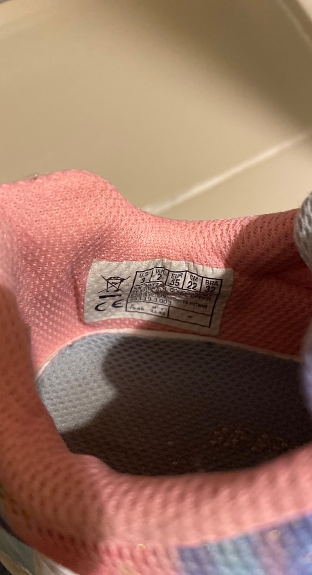 Kız Çocuk Çok Renkli Bağcıksız Spor Ayakkabı - Görsel 4