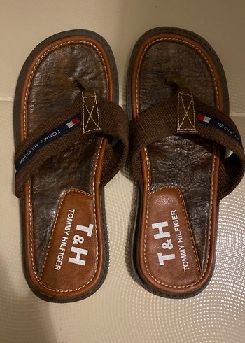 Tommy Hilfiger Erkek Kahverengi Tokalı Sandalet - Görsel 3